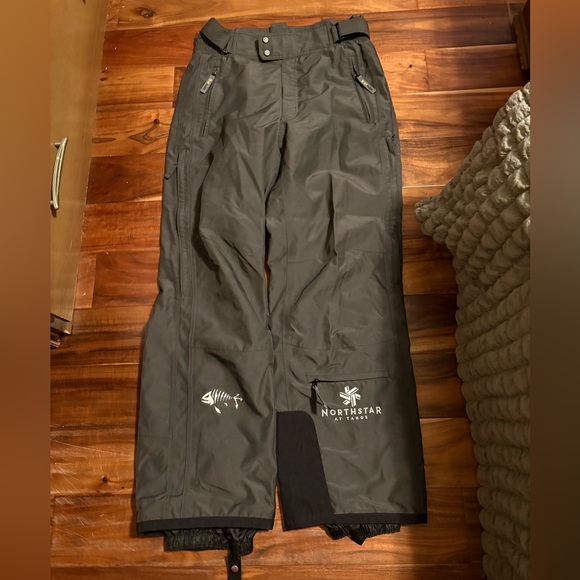 Descente Ski Pants Men’s 34 Gray Snowboard Snow Northstar Tahoe Waterproof (S7)
